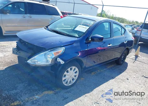 2019 Nissan Versa 1.6 Sv z USA, uszkodzony, nr VIN 3N1CN7APXKL859768